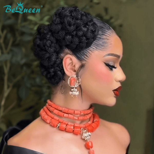 BeQueen Wig Sexy Braid Lace Wig Bequeen Cute Full Lace 100% Human Hair Braid-1