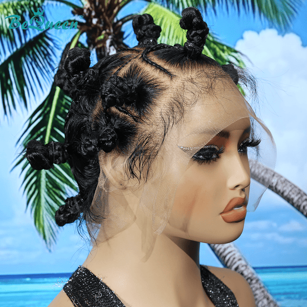 BeQueen Wig Sexy Braid Lace Wig Bequeen Cute Full Lace 100% Human Hair Braid