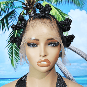BeQueen Wig Sexy Braid Lace Wig Bequeen Cute Full Lace 100% Human Hair Braid