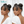 BeQueen Wig Sexy Braid Lace Wig Bequeen Cute Full Lace 100% Human Hair Two Bun With Bang