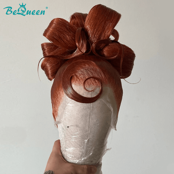 BeQueen Wig WEDDING WIG Bequeen Dramatic Copper Red Wedding Wig