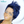BeQueen Wig FULL LACE WIG Bequeen Electric Blue Ombre Spiked Full Lace Wig