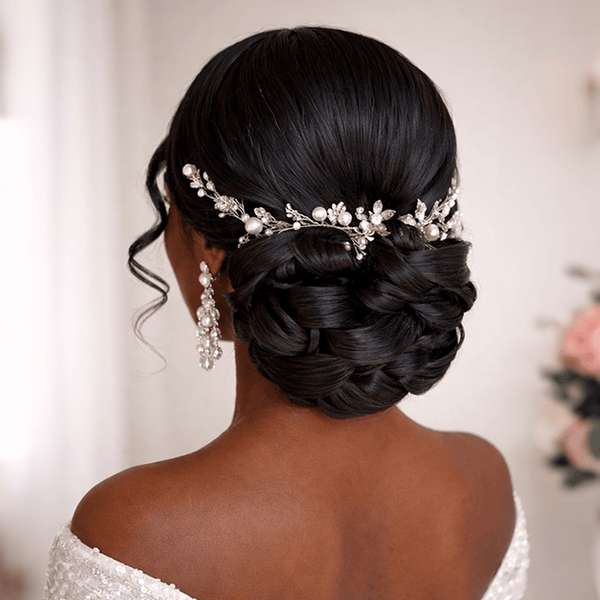 BeQueen Wig WEDDING WIG Bequeen Elegant Chignon Updo Wedding Wig-1