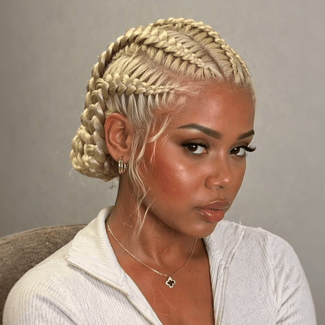 BeQueen Wig Sexy Braid Lace Wig Bequeen Fashion Blonde Braid Full Lace Wig