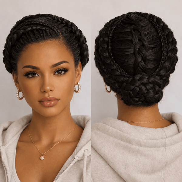 BeQueen Wig Sexy Braid Lace Wig black(as pic) Bequeen Fashion Braid Full Lace Wig