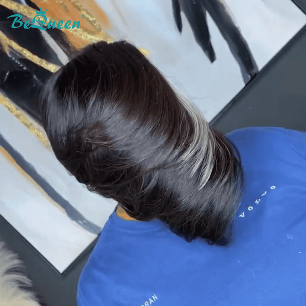 BeQueen Wig Luxurious Customized Wigs Bequeen Fashion Side Part Long Bob Wig