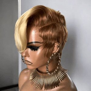 BeQueen Wig FULL LACE WIG Bequeen Full Lace Side Part Pixie Wig-2