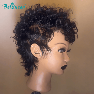 BeQueen Wig PIXIE WIGS Bequeen Full Lace Special Scalp Full lace Pixie Wig-1