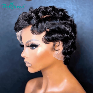 BeQueen Wig PIXIE WIGS Bequeen Full Lace Special Scalp Full lace Pixie Wig-2
