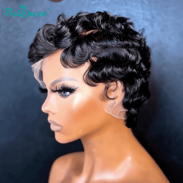 BeQueen Wig PIXIE WIGS Bequeen Full Lace Special Scalp Full lace Pixie Wig-2