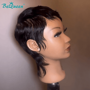 BeQueen Wig PIXIE WIGS Bequeen Full Lace Special Scalp Full lace Pixie Wig