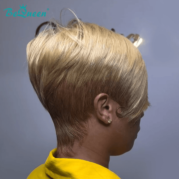 BeQueen Wig PIXIE WIGS Bequeen Golden Frame Sexy Pixie Wig