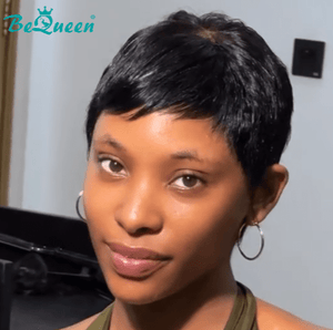 BeQueen Wig PIXIE WIGS Bequeen Lacefrontal Removal Pixie Lace Wig