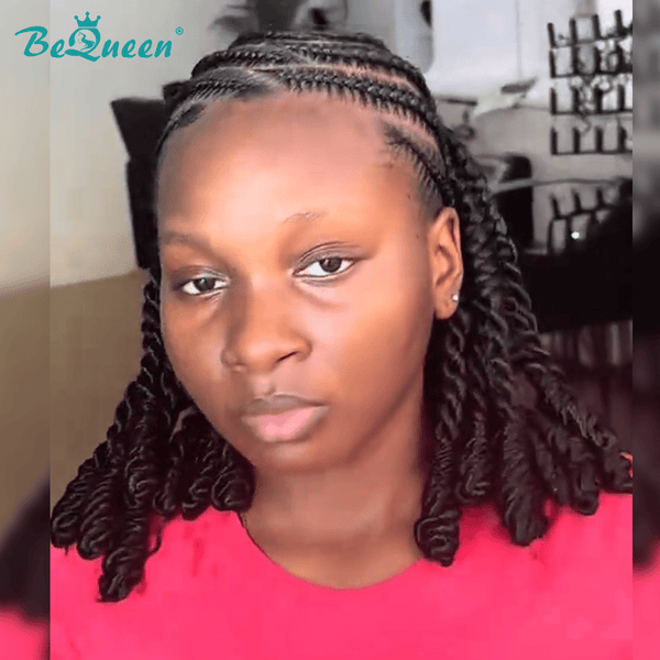 BeQueen Wig FULL LACE WIG Bequeen Layer Black Braid Lace Wig