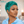 BeQueen Wig PIXIE WIGS Bequeen Light Blue Pixie Machine Made Wig