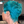BeQueen Wig PIXIE WIGS Bequeen Light Blue Pixie Machine Made Wig