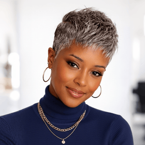 BeQueen Wig Luxurious Customized Wigs Bequeen Luxurious Customized Fashion Short Lace Wig