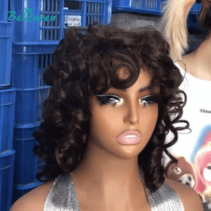 BeQueen Wig WEDDING WIG Bequeen Natural Shine Cascading Long Curly Wig