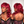 BeQueen Wig Mullet Wig BeQueen Neon Magenta Natural Wave Style Long Mullet Wig With Bang