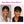 BeQueen Wig PIXIE WIGS 2 WIG-A Bequeen Pixie Cut Brown Color Machine Made Wig