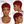 BeQueen Wig PIXIE WIGS 99J Bequeen Pixie Natural Style Short Cut Wig
