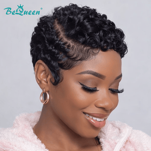 BeQueen Wig PIXIE WIGS Bequeen Pixie Wave Frontal Lace Wig-1