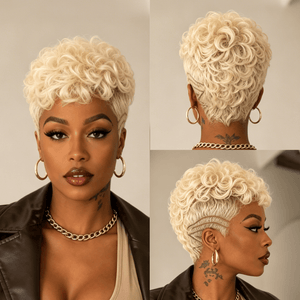 BeQueen Wig FULL LACE WIG Bequeen Platinum Finger Wave Full Lace Wig
