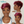 BeQueen Wig PIXIE WIGS Bequeen Plum Purple Highlight Bright Fuchsia Pink Wave Pixie Wig