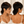 BeQueen Wig PIXIE WIGS Bequeen Pretty Two Colors Machine Made Mullet Wig