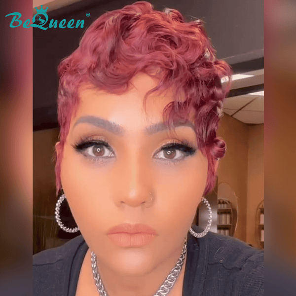 BeQueen Wig FULL LACE WIG Bequeen Purple Curl Full Lace Wig