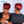 BeQueen Wig TOPPER & MOHAWK Bequeen Red Color  Popular Topper