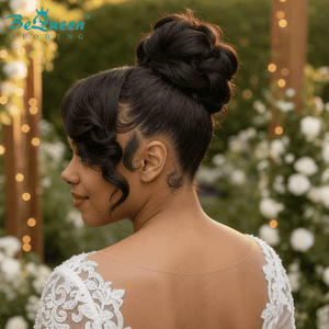 BeQueen Wig WEDDING WIG Bequeen Regal Belle Side Part Updo Wedding Lace Wig