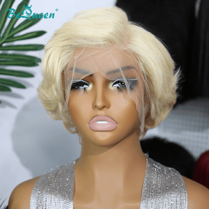 BeQueen Wig FULL LACE WIG Bequeen Retro Icy Platinum Blonde Full Lace Wig