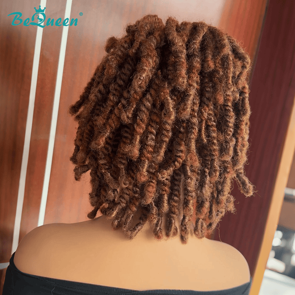 BeQueen Wig PIXIE WIGS Bequeen Savage Side Part Curly Braid Wig