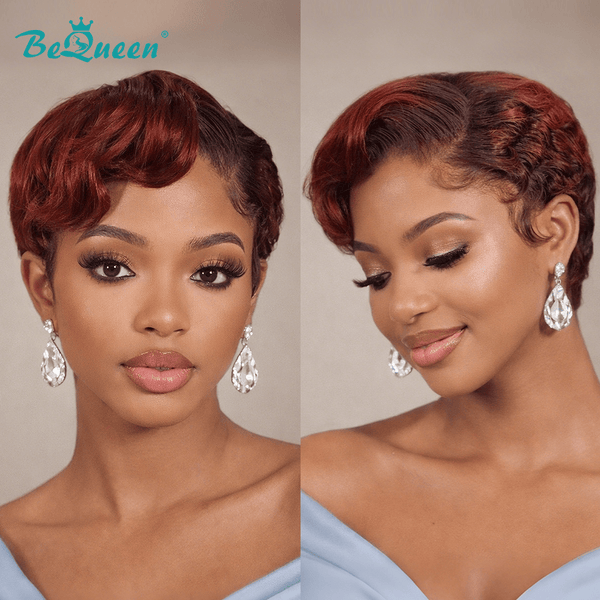BeQueen Wig PIXIE WIGS Bequeen Sexy Fairy Pixie Cut Lace Wig