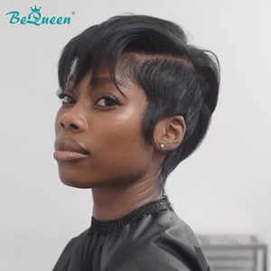BeQueen Wig PIXIE WIGS Bequeen Sexy Fairy Pixie Full Lace Wig