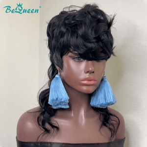 BeQueen Wig Mullet Wig Bequeen Sexy Long Wave Mullet Wig