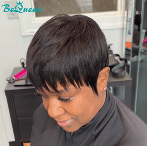 BeQueen Wig PIXIE WIGS Bequeen Sexy Pixie Bang Pixie Wig