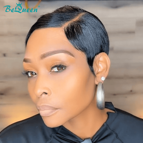 BeQueen Wig FULL LACE WIG Bequeen Short Pixie Cut  Full Lace Wig