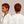 BeQueen Wig PIXIE WIGS Ruby Brown Bequeen Small Wave Pixie Cut No Lace Wig Special Style (4 Colors)