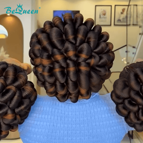 BeQueen Wig FULL LACE WIG Bequeen Sophisticated Braided Crown Updo Lace Wig-1