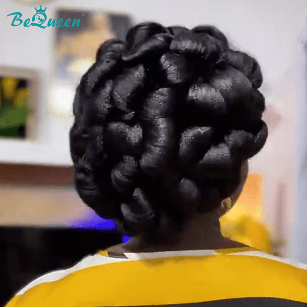 BeQueen Wig FULL LACE WIG Bequeen Sophisticated Braided Crown Updo Lace Wig