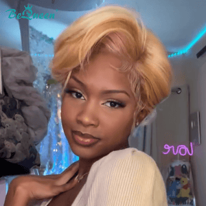 BeQueen Wig PIXIE WIGS Bequeen Sunlit Bloom Pixie Lace Wig