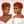 BeQueen Wig PIXIE WIGS Bequeen Sunset Dark Orange Wave Pixie Wig