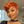 BeQueen Wig PIXIE WIGS Orange Bequeen Sunset Orange #350 Loose Wave Style No Lace Pixie Wig 100% Human Hair