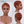 BeQueen Wig PIXIE WIGS Bequeen Sunset Orange Finger Wave Frontal Lace Pixie Wig