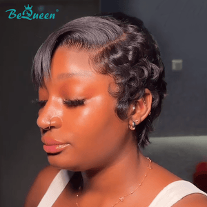 BeQueen Wig PIXIE WIGS Bequeen Velvet Ripple Pixie Lace Wig