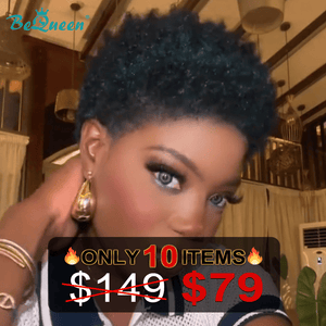 BeQueen Wig PIXIE WIGS Bequeen Vibrant Lowcut Elegance Pixie Lace Wig (Limited Time Sales)