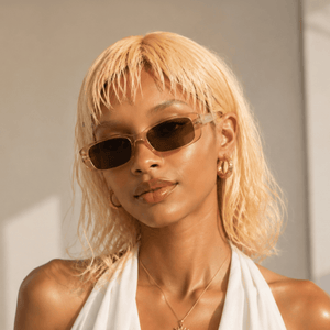 BeQueen Wig PIXIE WIGS Bequeen Wet Look Platinum Bob Style with Bang 100% Human Hair