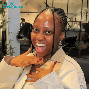 BeQueenWig Sexy Braid Lace Wig Bequeen 100% Human Hair Braided Wig